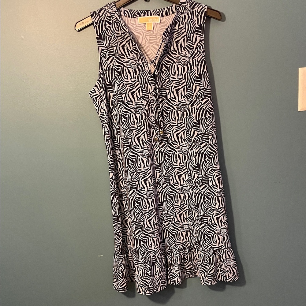 Michael Kors zebra print dress - like new!